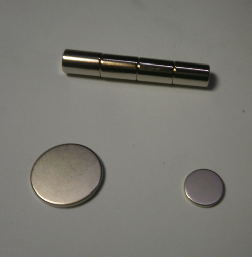 強力圓形磁鐵(15*2mm)